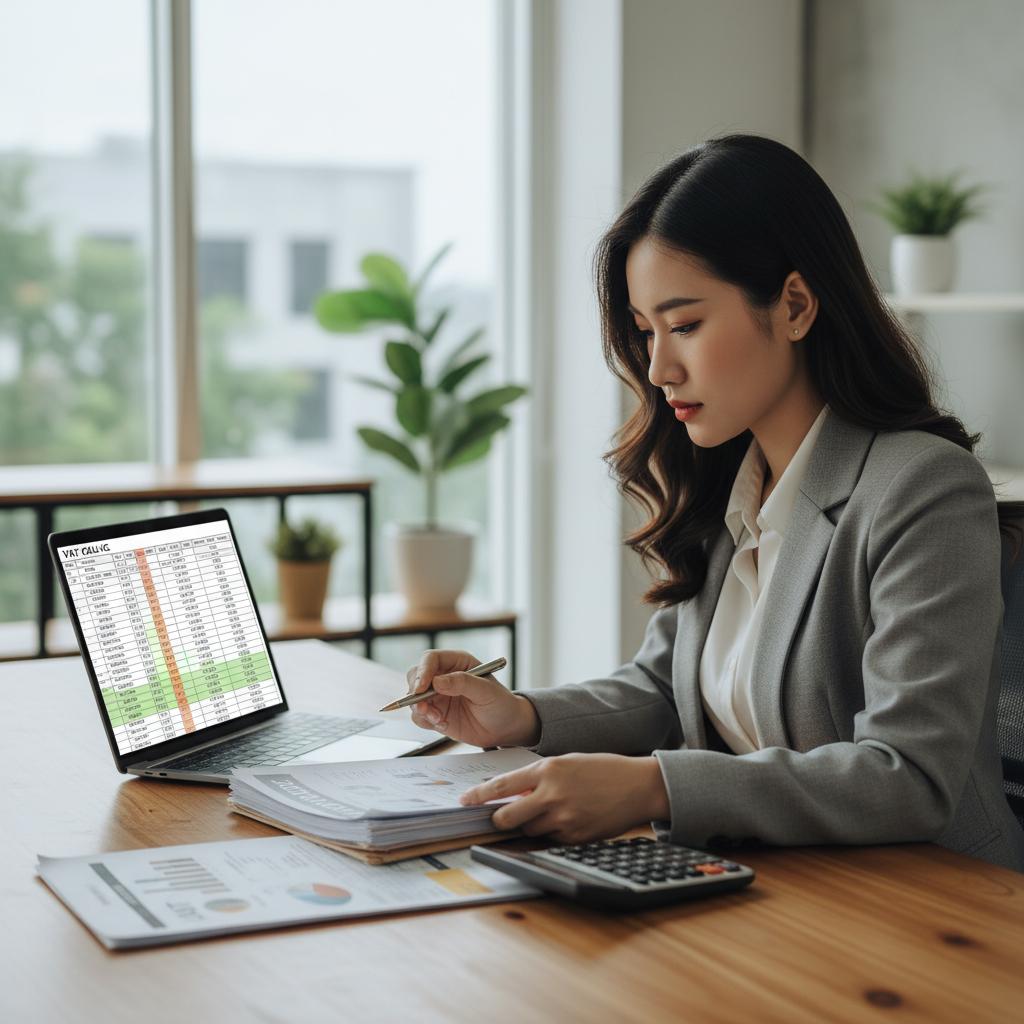 cách tính thuế vat 10