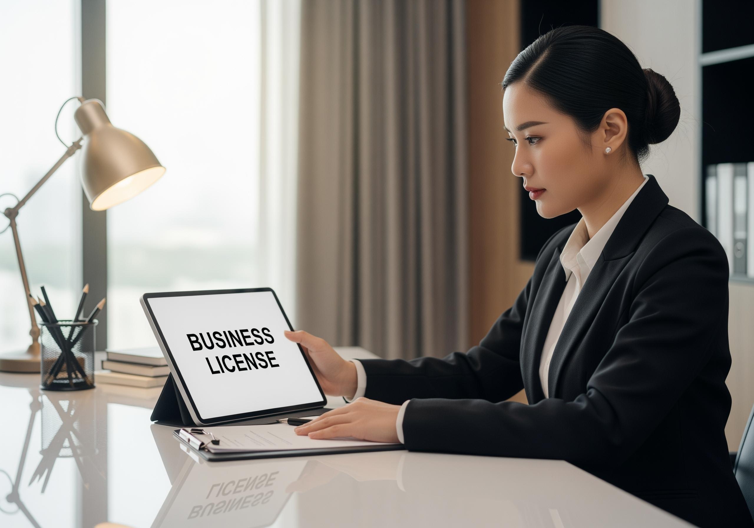giấy phép kinh doanh tiếng anh là gì