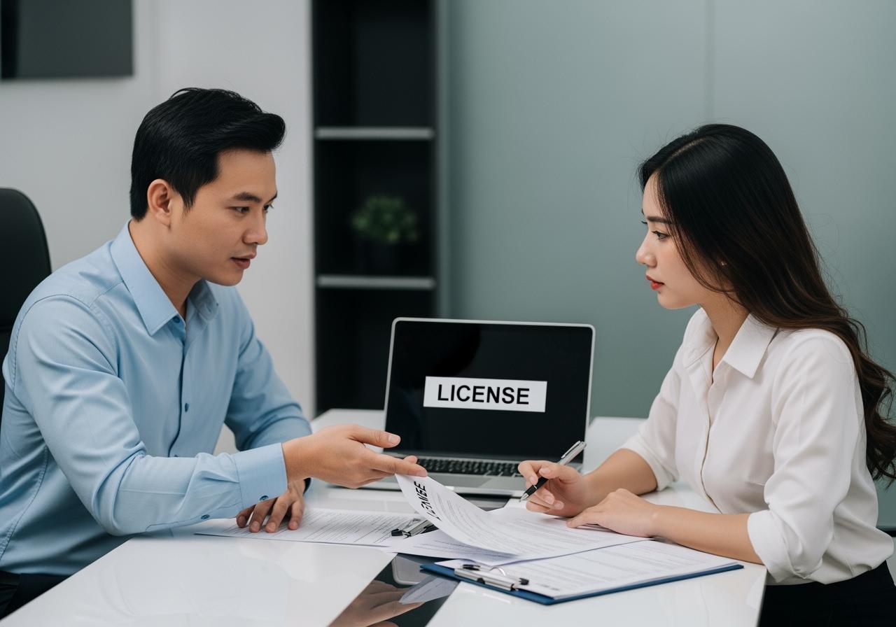 giấy phép kinh doanh vận tải bằng xe ô tô