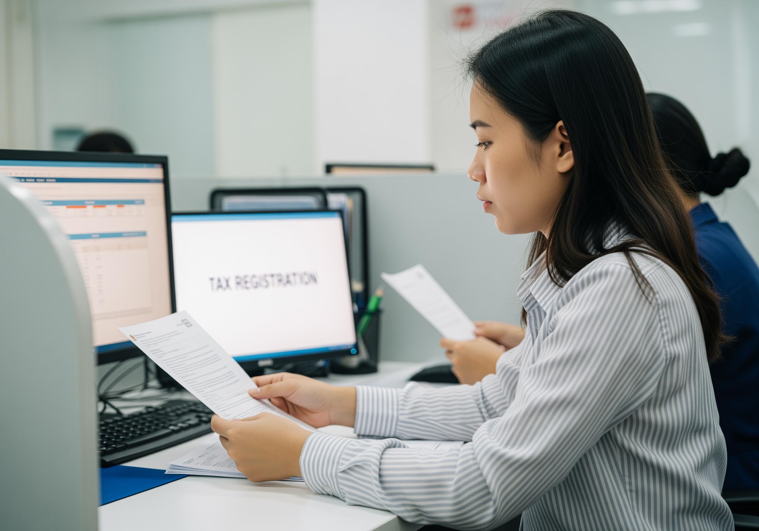 Cấp lại Giấy chứng nhận đăng ký thuế, Thông báo mã số thuế