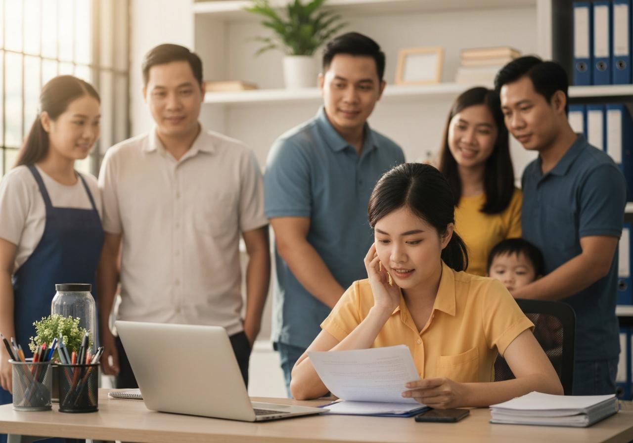 Không tính tiền chậm nộp