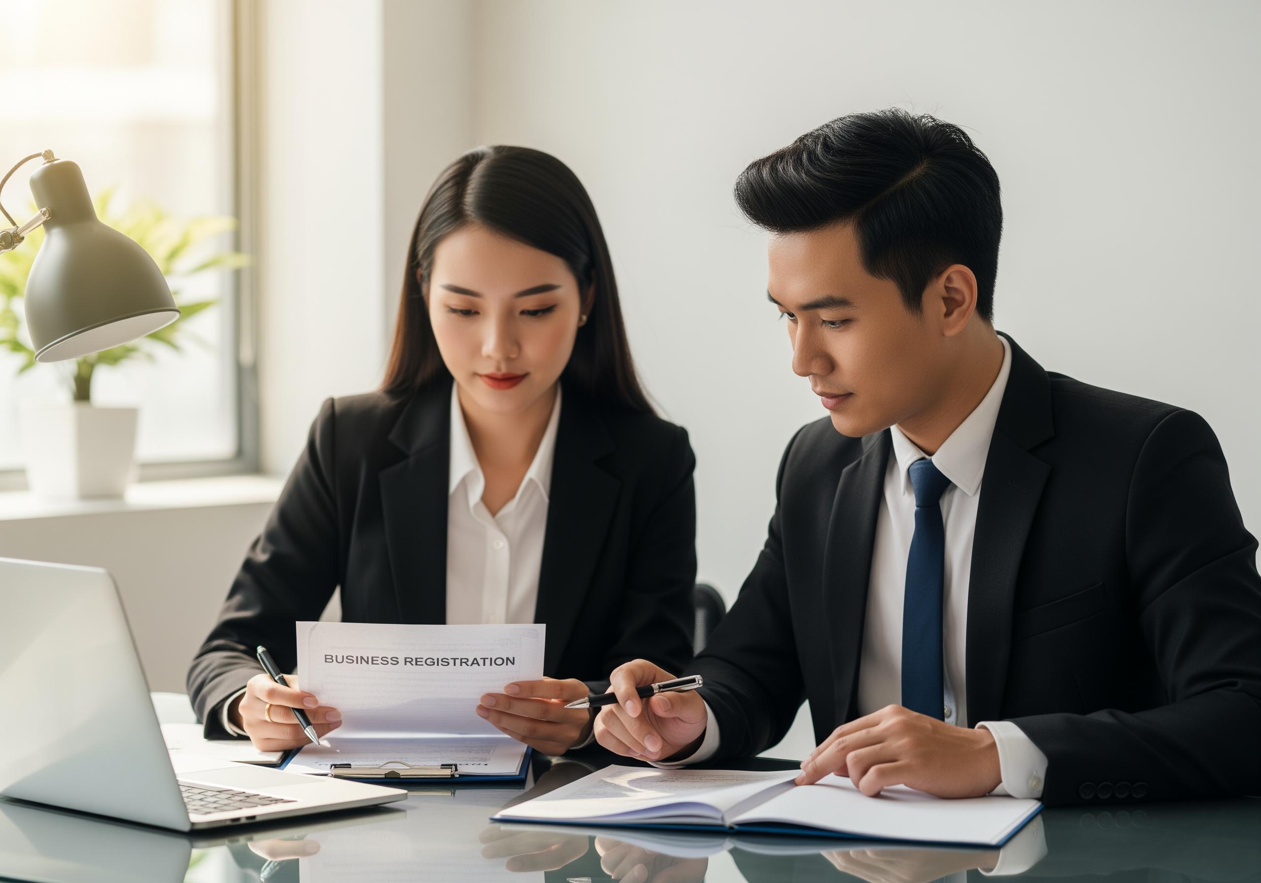 thủ tục đăng ký thành lập doanh nghiệp