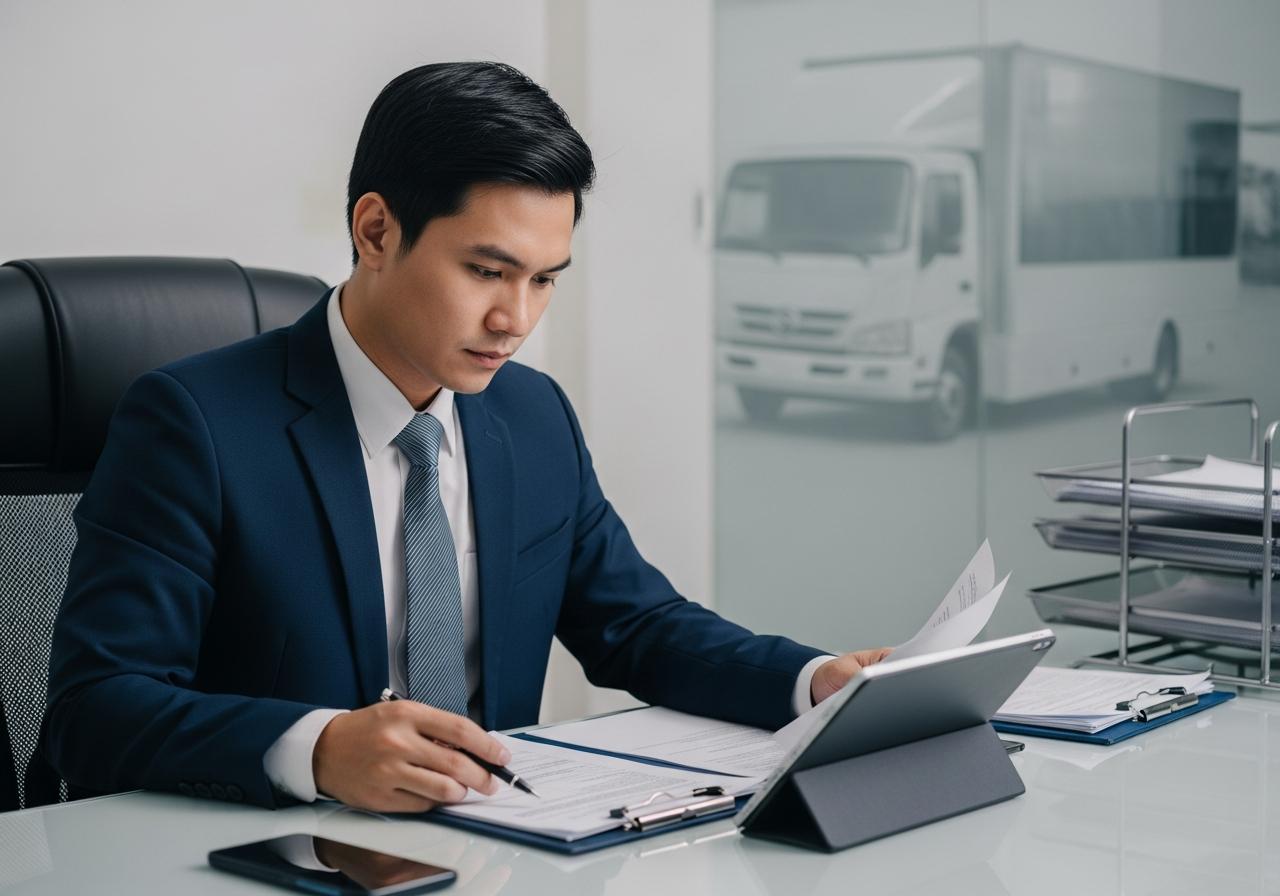 Thủ tục xác định xe kinh doanh vận tải thuộc doanh nghiệp tạm dừng lưu hành liên tục từ 30 ngày trở lên