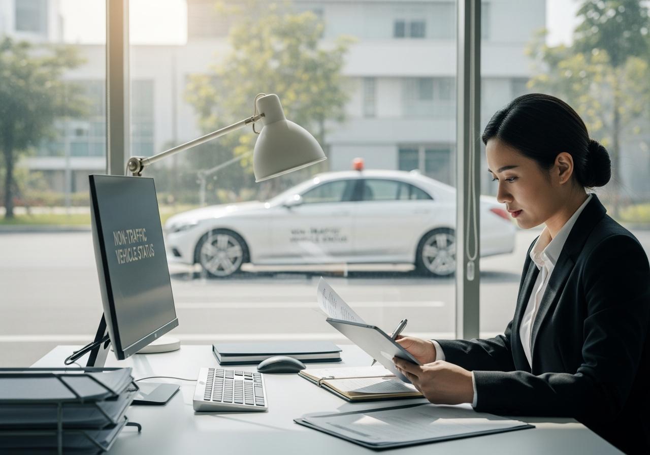 Thủ tục xác định xe ô tô không tham gia giao thông, không sử dụng đường thuộc hệ thống giao thông đường bộ